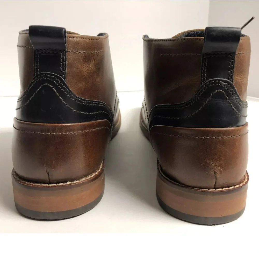Steve Madden Men’s Kurtis, Brown Chukka Boots, Size 12 M